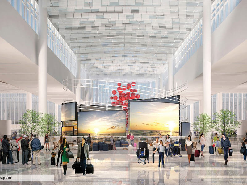 GOAA South terminal rendering