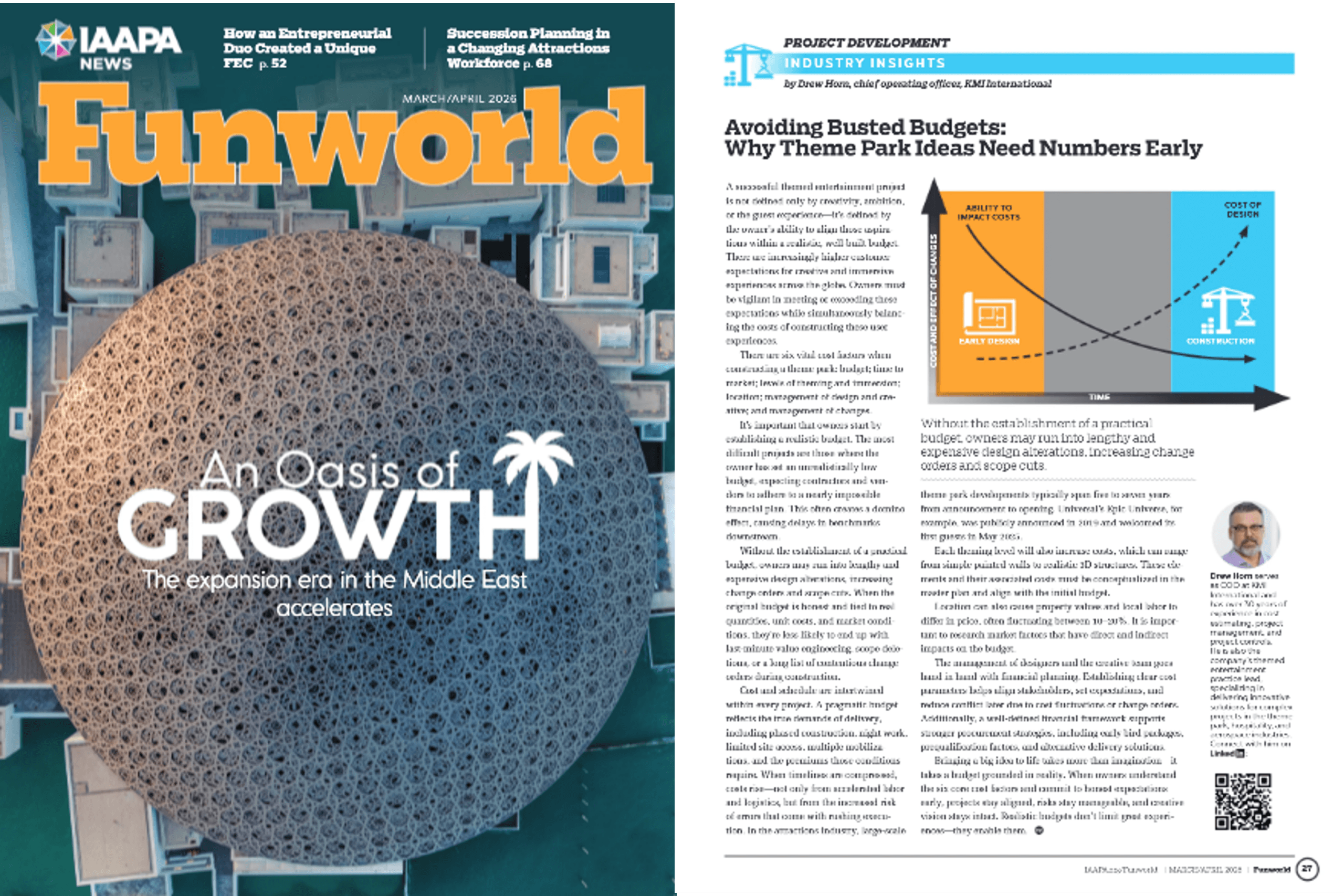 Featured image for “Featured in Funworld Magazine: “Avoiding Busted Budgets””